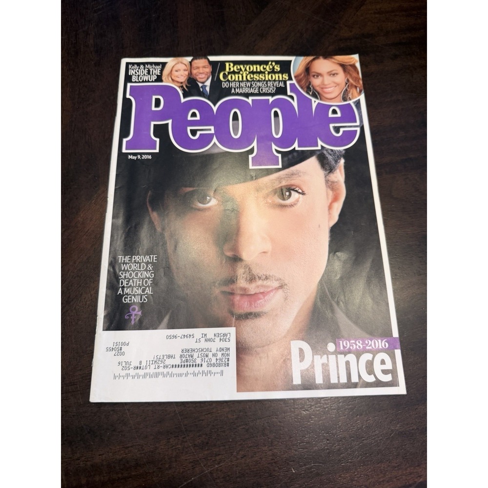 People Magazine: PRINCE 1958 - 2016 (MAY 9, 2016)
